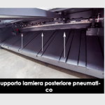 Cesoia Idraulica Dener mod. AS 3010 – 3040×10 mm con Supporto lamiera posteriore  pneumatico