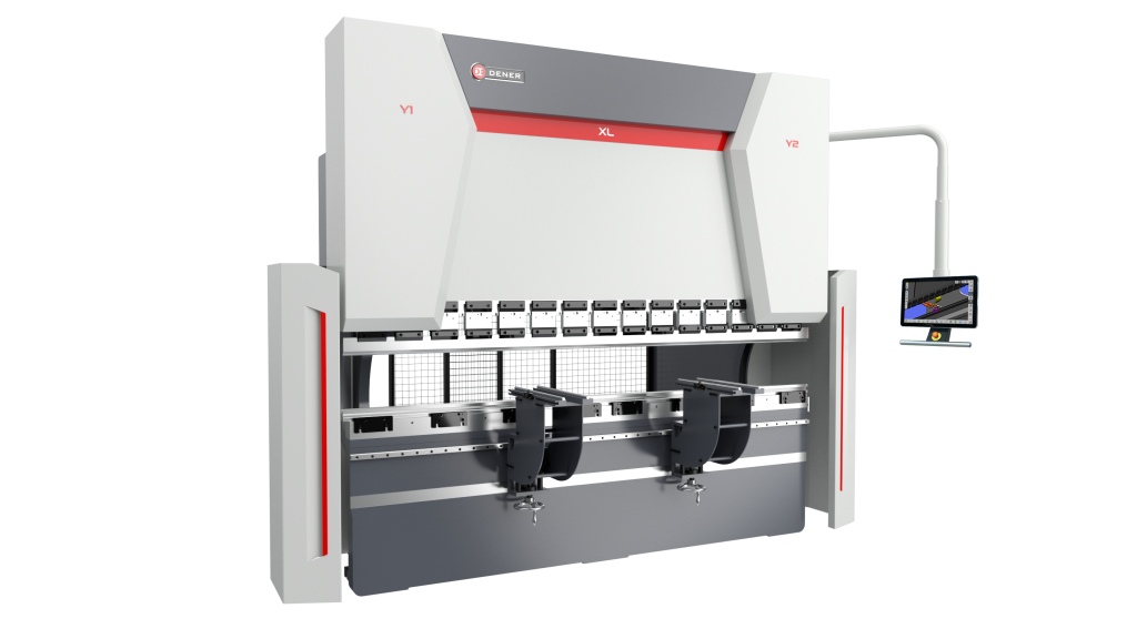Pressa piegatrice idraulica mod. XL CNC ESA 875 fino a nr. 8 assi controllati