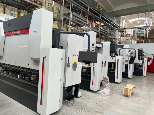 Pressa Piegetrice Nuova DENER XL 3020×135 Ton Esa 875 nr.6 Assi