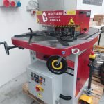 Scantonatrice angolo variabile 220×6 mm a doppia stazione NUOVA