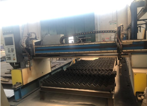Ossitaglio 6000×2500 mm 2 cannelli spessore max 150 mm