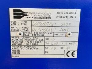 Compressore CECCATO FONOLIFE S 10 X