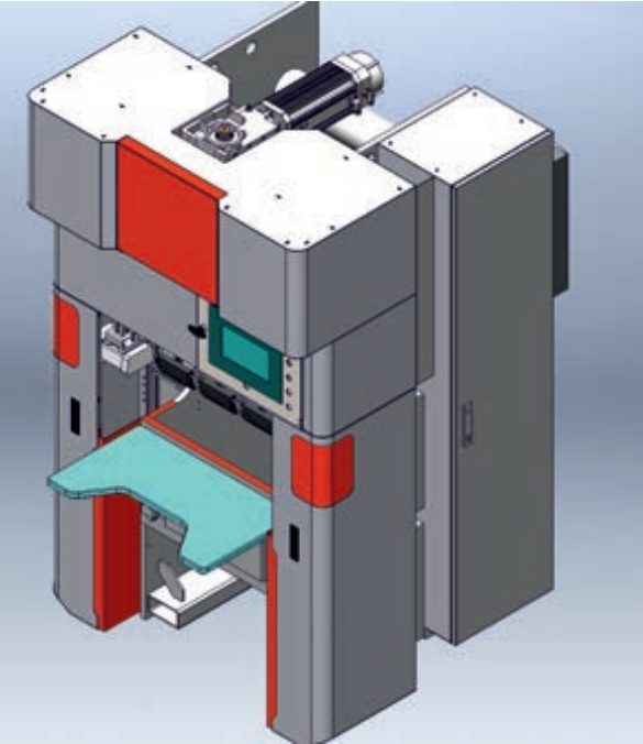 Struttura del Corpo delle Piegatrici BallScrew