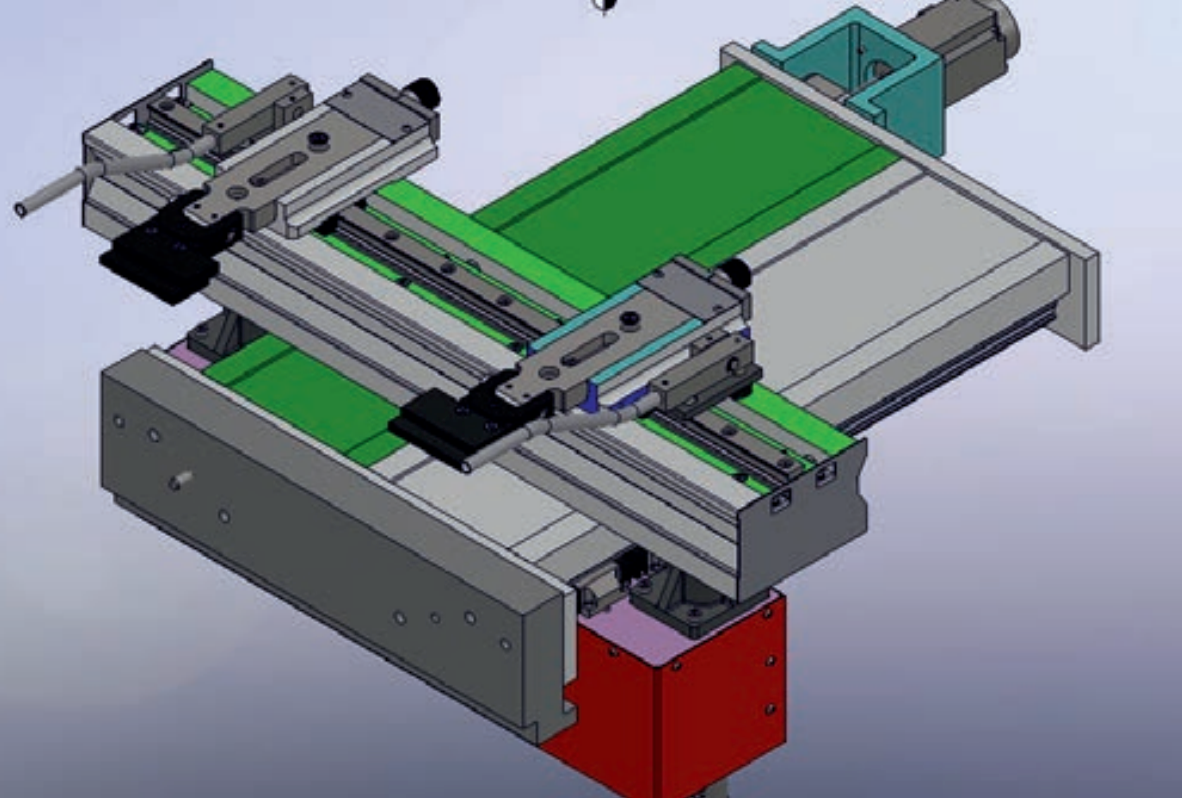 Registro posteriore delle Piegatrici BallScrew