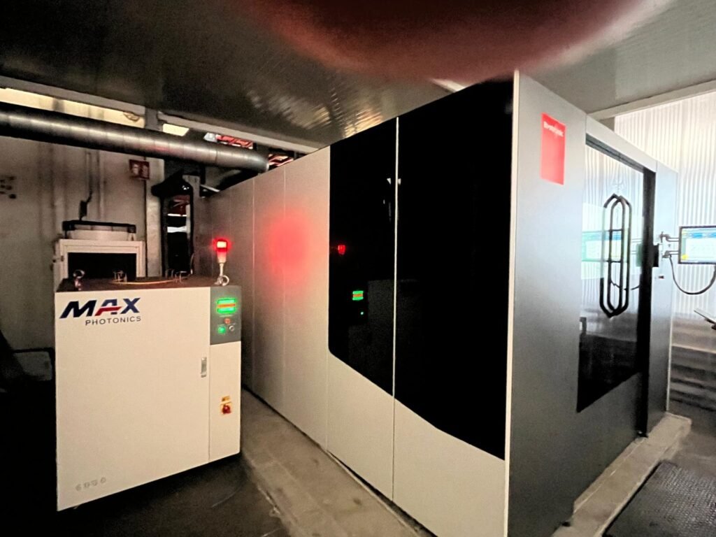 Taglio Laser  Fibra DNE Bystronic  1500×3000 mm Potenza 6000 Watt